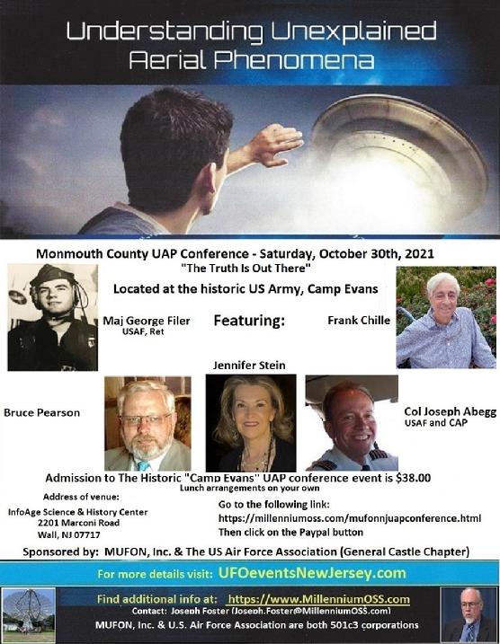 Monmouth County MUFON UAP Conference