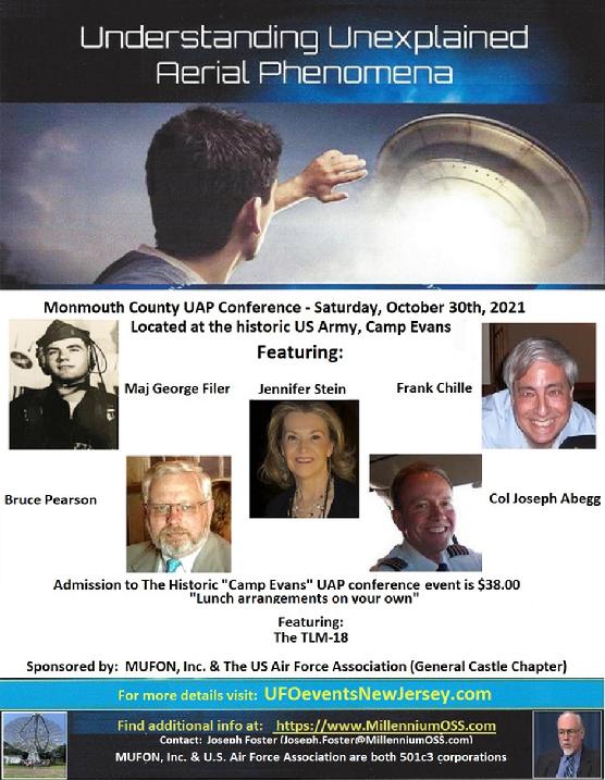 MUFON NJ Conference Flyer